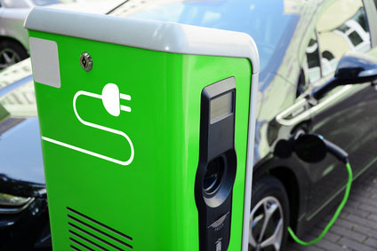 Borne de charge automobile